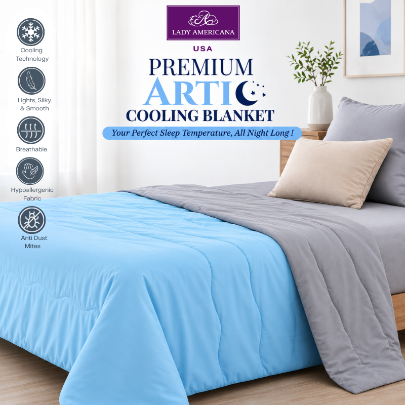Lady Americana Premium Arctic Cooling Blanket