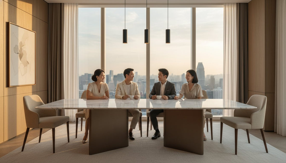 The Art of the Luxury Dining Table: A Connoisseur’s Guide for Singapore Homes in 2026