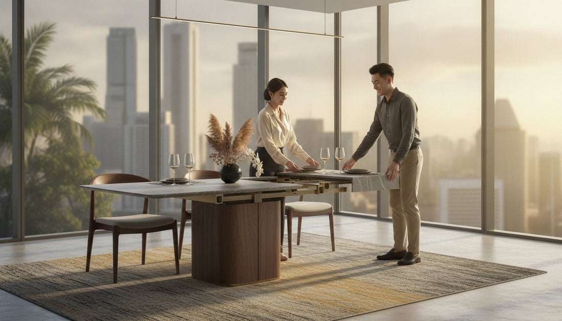 Extendable Dining Table Singapore: The 2026 Guide to Versatile Luxury