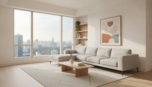 L-Shaped Sofa for Small Living Room Singapore: The 2026 Guide to Refined Space Optimization