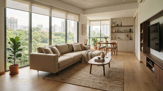 L-Shaped Sofa Placement Ideas for Singapore Homes