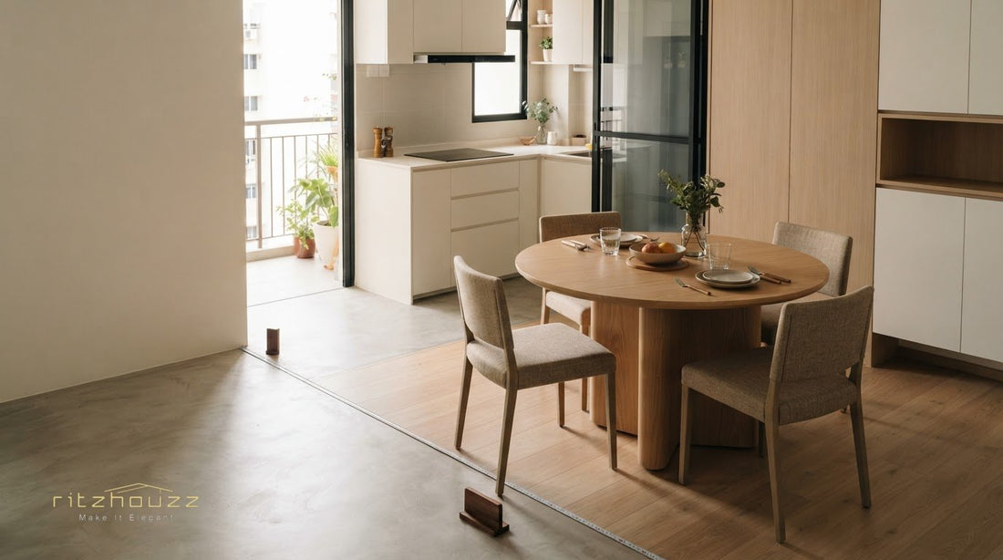 Round Dining Table for a Small Kitchen: How to Choose the Right Fit