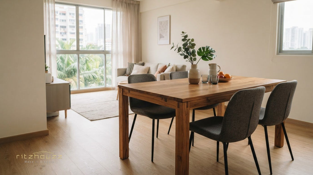 Solid Wood Dining Table Singapore: How to Choose the Right One