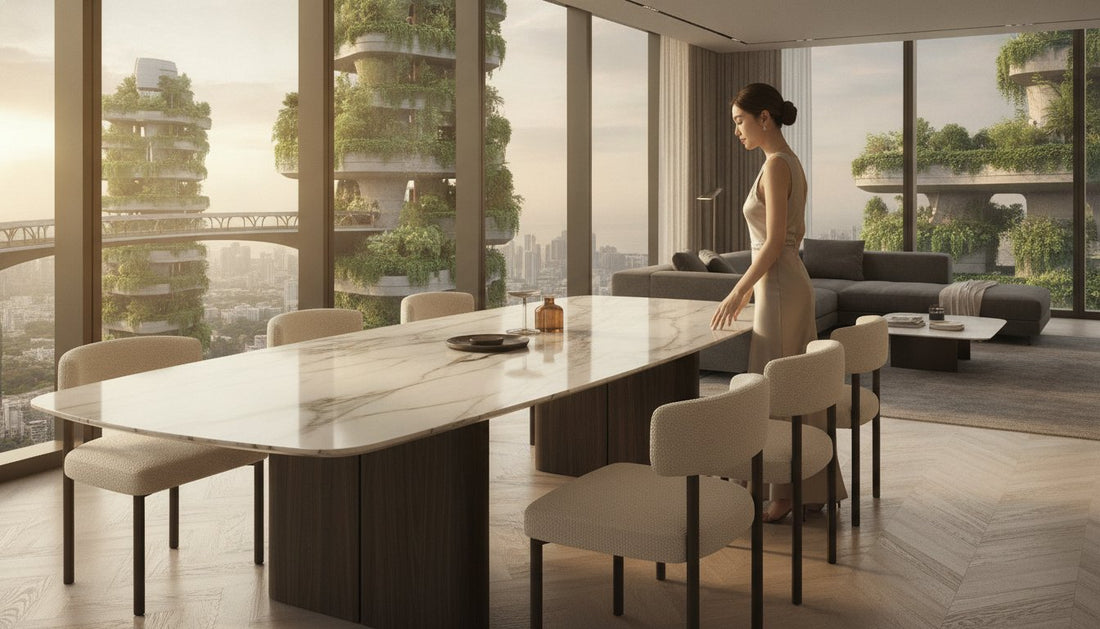 The Connoisseur’s Guide to Selecting a Marble Dining Table in Singapore (2026)