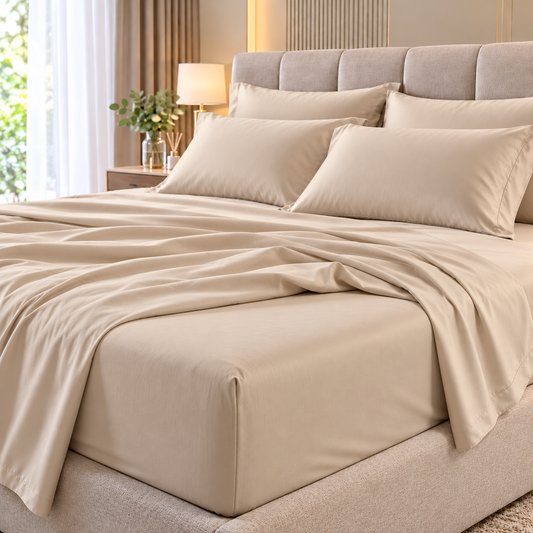 100% Cotton Fitted Bedsheet