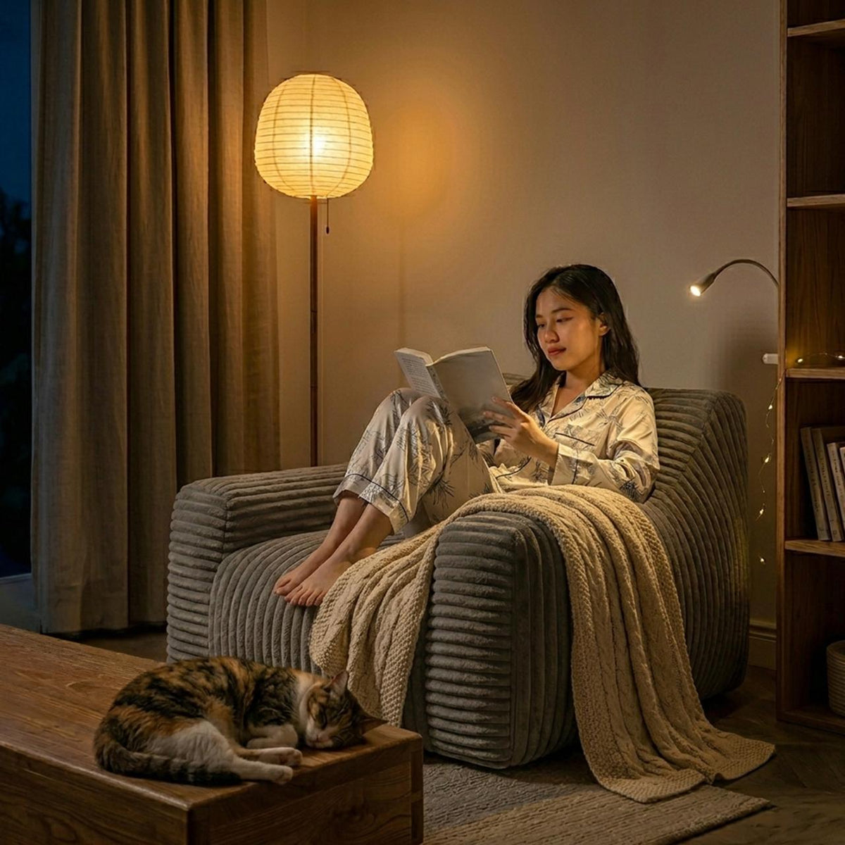 WOWS Cloud Lounge Chair with Ottoman